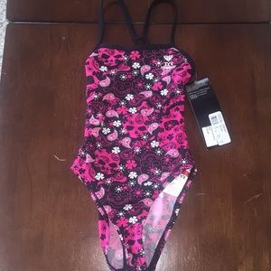 Girls One Piece Practice Suit (TYR Durafast Suit)